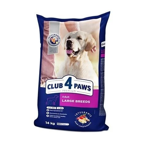 Корм сухий для собак великих порід Premium Club 4 Paws