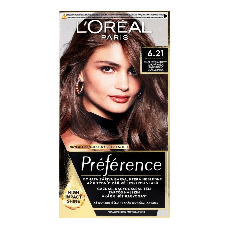 Крем-фарба для волосся Preference 6.21 L&#039;Oreal Paris, 1шт