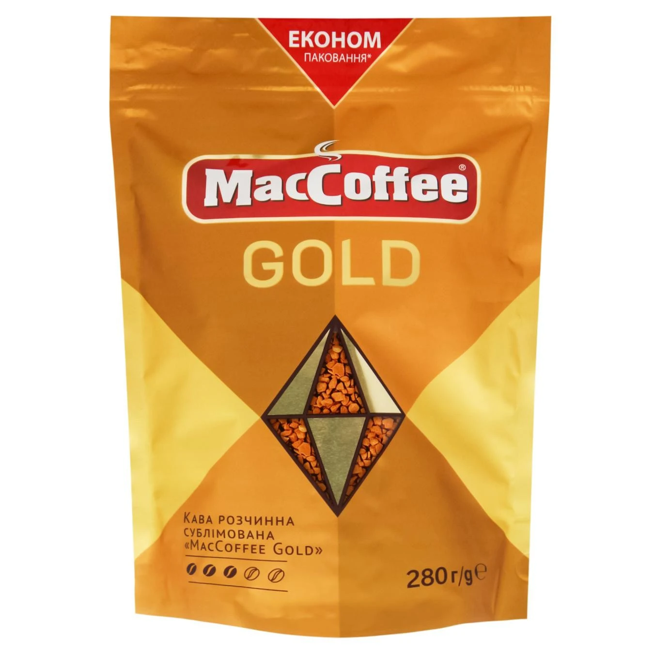 Кава розчинна Gold MacCoffee, 280 г