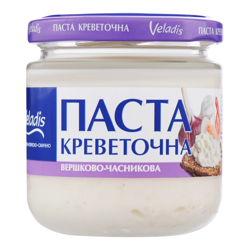 Паста креветочна вершково-часникова Veladis, 160 г