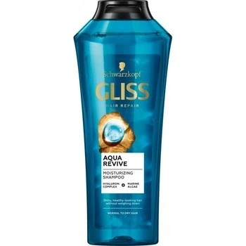 Шампунь для сухого та нормального волосся Aqua revive Gliss, 400 мл