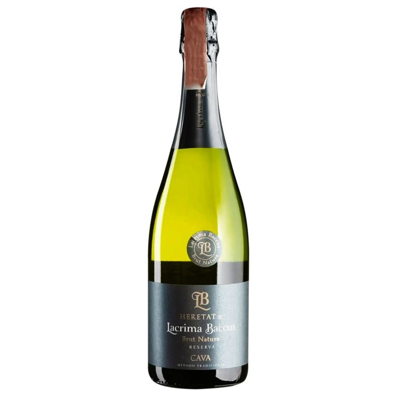 Вино ігристе біле брют Baccus Brut Lacrima, 0.75 л