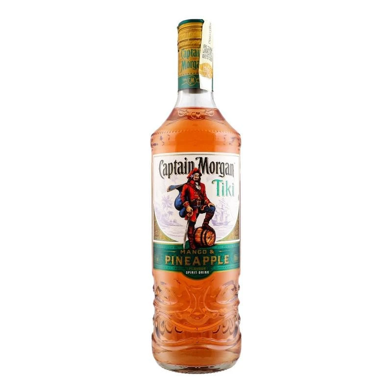 Напій на основі рому Mango&amp;Pineapple Tiki Captain Morgan, 0.7 л