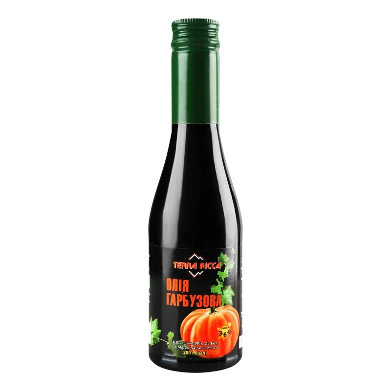 Олія гарбузова Terra Ricca, 200 мл