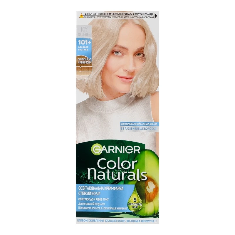 Крем-фарба освітлювальна тон 101+Color Naturals , шт
