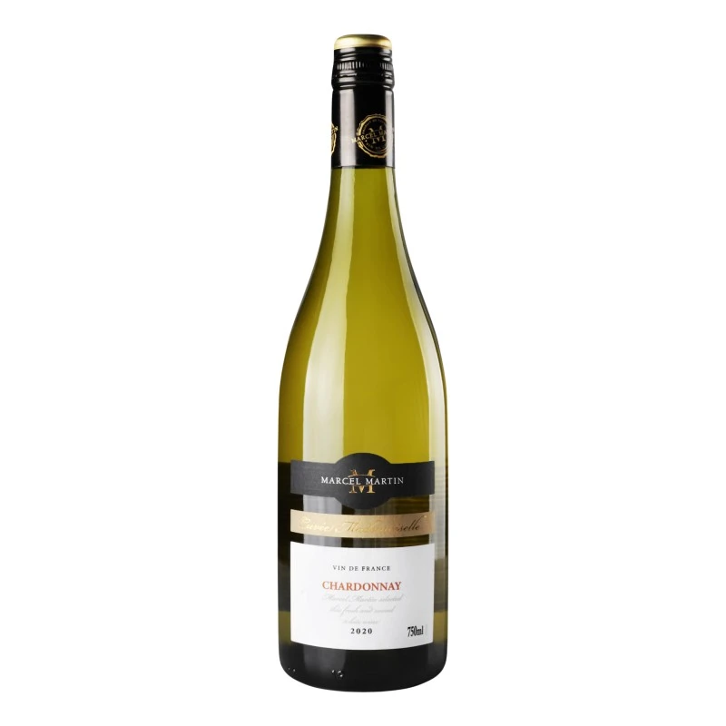 Вино біле сухе Chardonnay Marcel Martin, 0.75 л