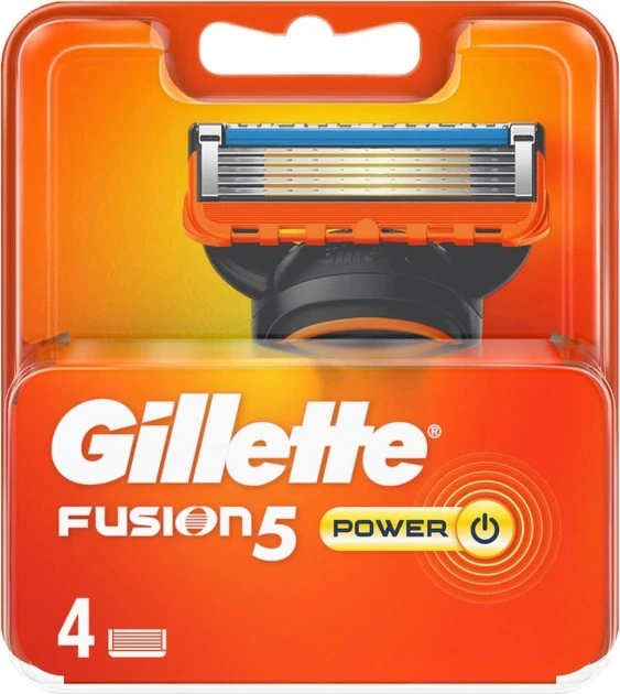 Картридж змінний для станка чоловічий Power Fusion Gillette, 4 шт