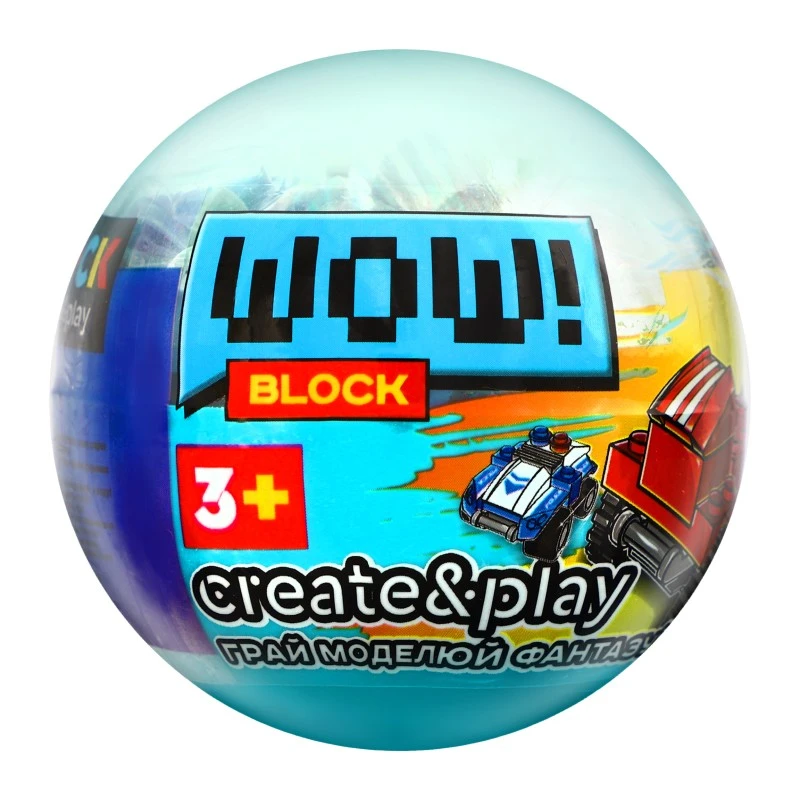 Конструктор для дітей від 3 років PL-920-16 Wow Block Iblock, 1шт