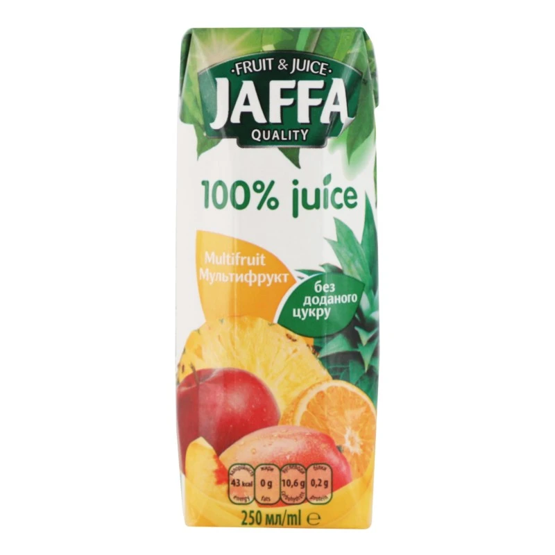 Сік Мультифрукт Jaffa, 0.25 л