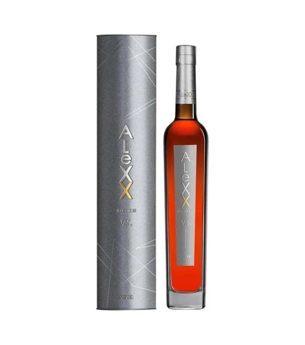 Коньяк у тубусі V.V.S.O.P. Silver ALeXX, 0.5 л