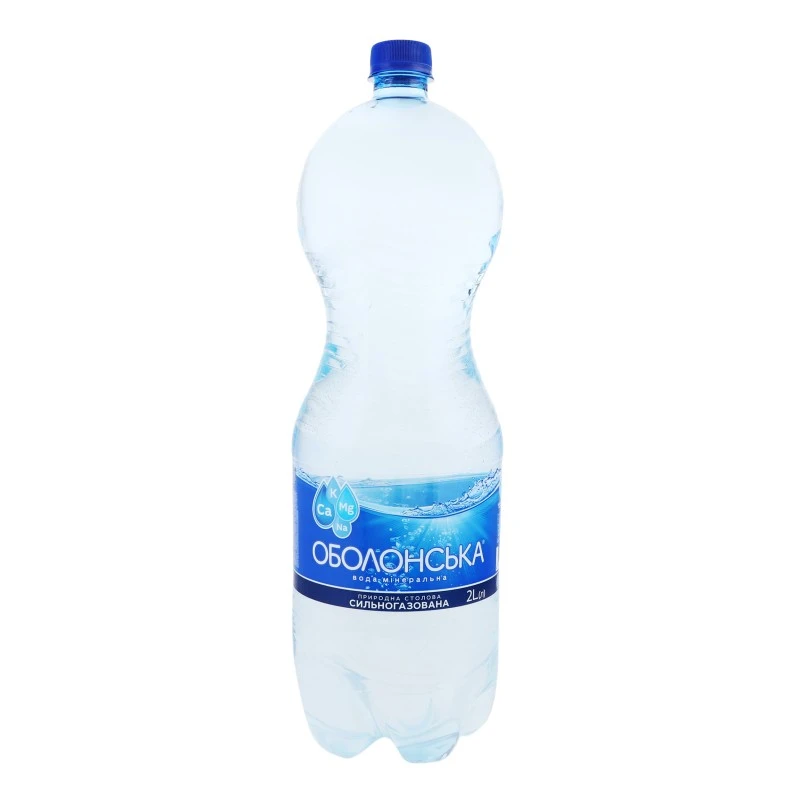 Вода газована Оболонська, 2 л
