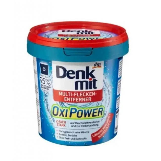 Засіб для видалення плям для білих речей Oxi Power Denkmit, 750г