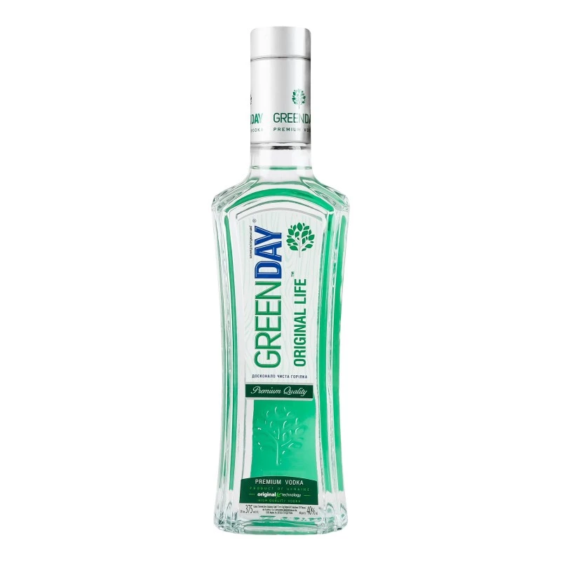 Горілка Original Life Green Day, 0.375 л