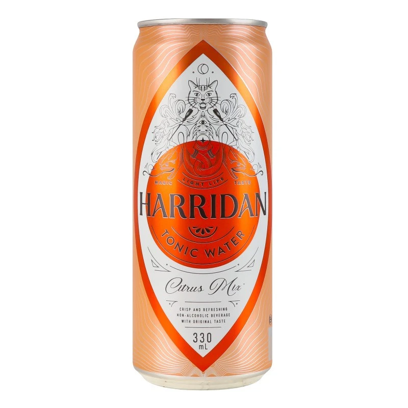 Напій газований Citrus Mix Tonic Water Harridan з/б 330мл
