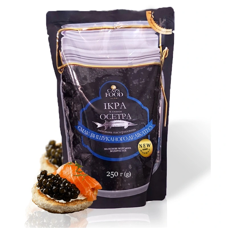 Ікра імітована зі смаком Осетра Caps Food, 250 г