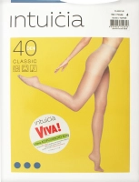 Колготки жіночі 40 den black 4 Intuicia Classic