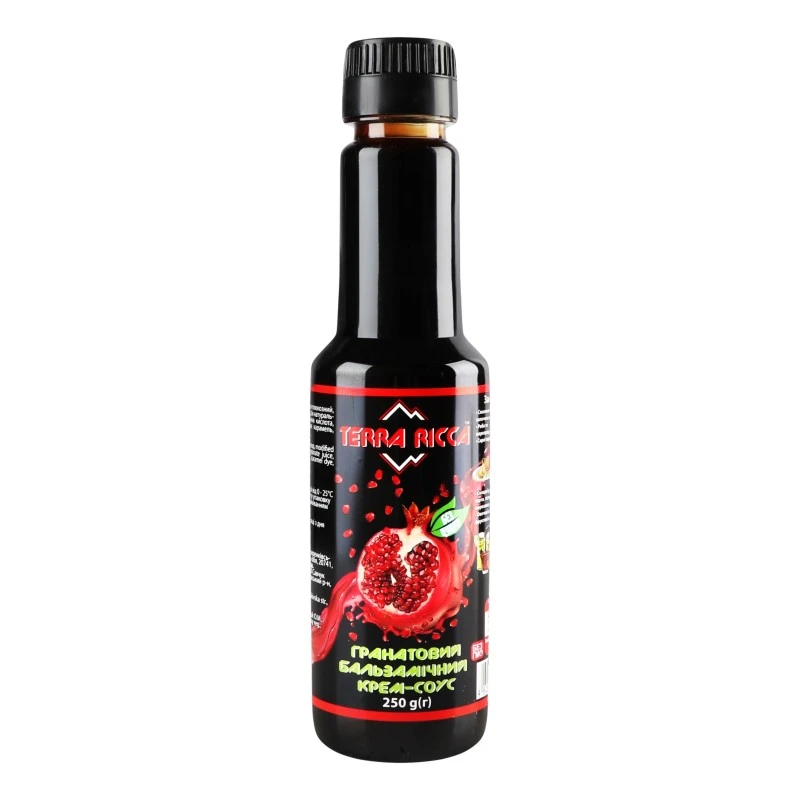 Крем-соус бальзамічний гранатовий п/пл Terra Ricca, 250 г