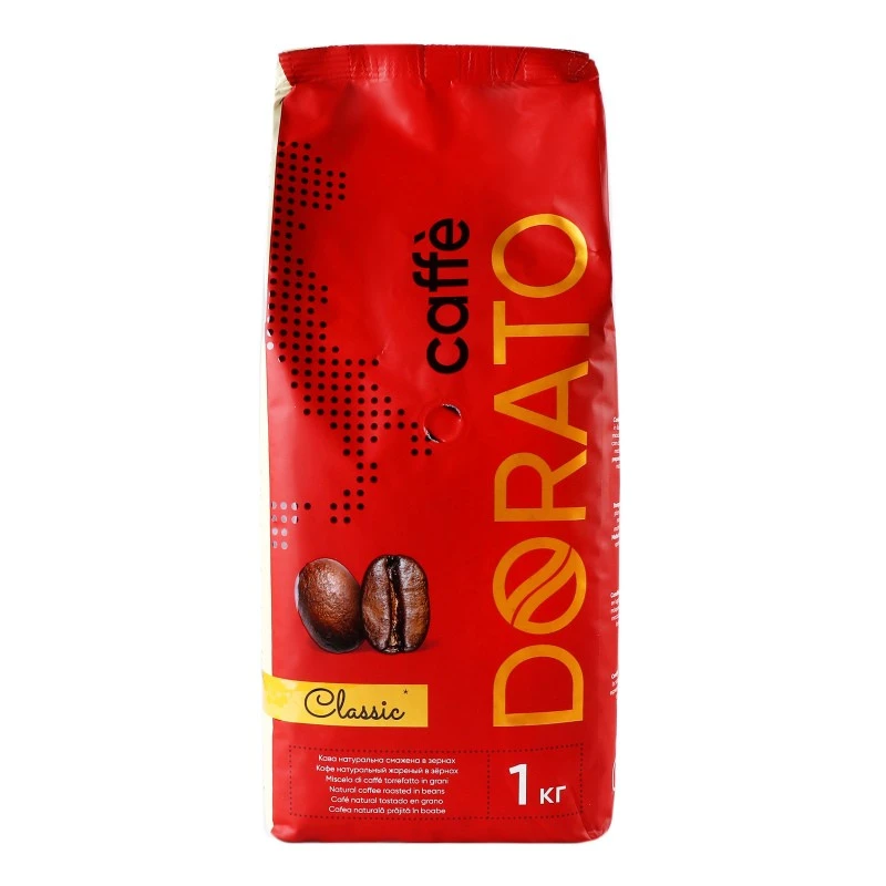 Кава в зернах Classic Caffe Dorato, 1 кг