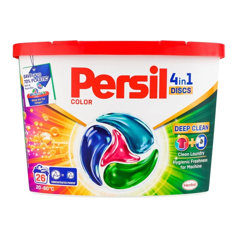 Диски для прання 4in1 Discs Deep Clean Color Persil, 26 шт