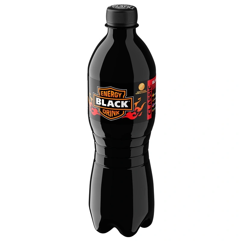 Напій енергетичний б/а газований Black, 0.5 л