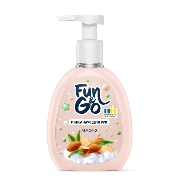 Пінка-мус для рук Almond Fun&amp;Go, 300мл