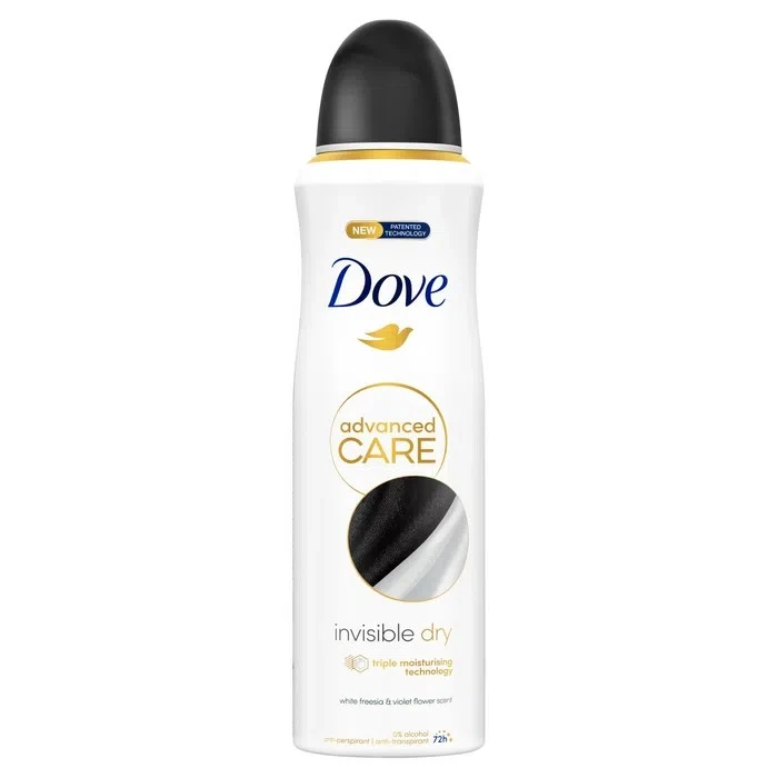 Антиперспірант аерозоль Invisible dry Advanced care Dove 200мл