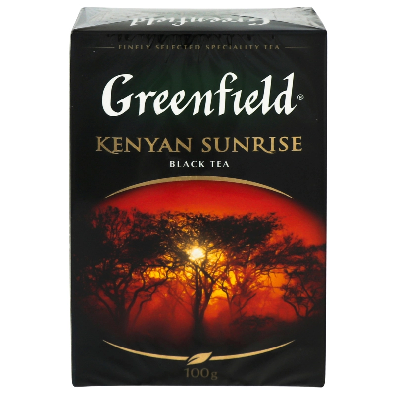 Чай листовий чорний Kenyan Sunrise Greenfield, 100 г