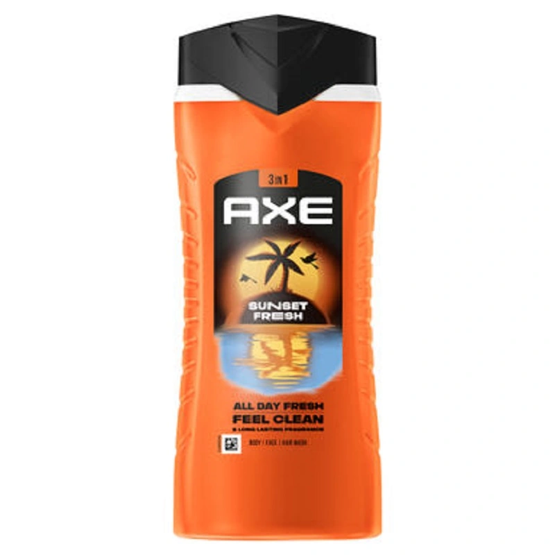 Гель для душу та шампунь Сансет Шреш Axe, 250 мл
