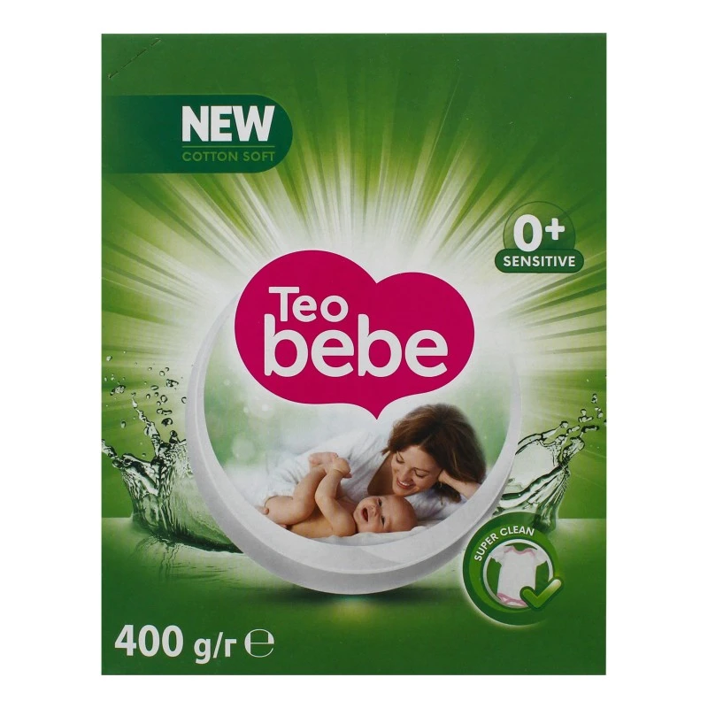 Пральний порошок автомат Aloe Teo Bebe, 400 гр