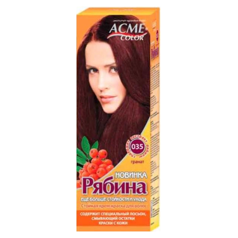 Крем-фарба для волосся 035 Горобина Acme, 1 шт