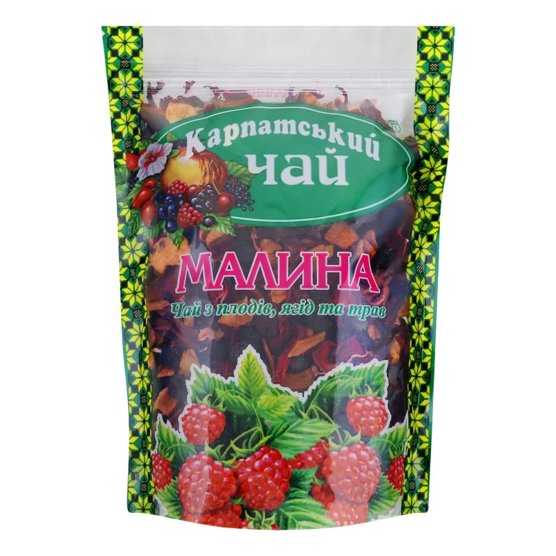 Чай фруктово-трав&#039;яний Малина Карпатський чай, 100 г