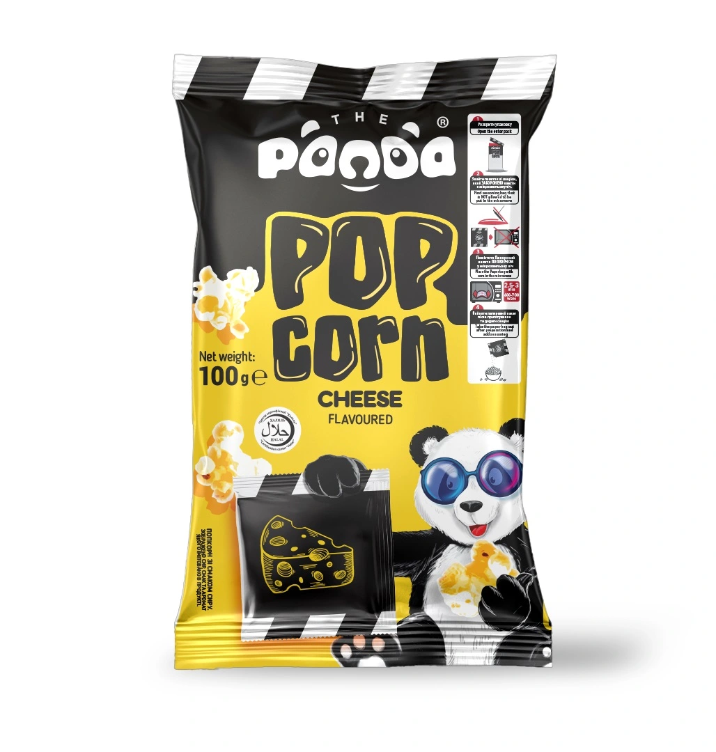 Попкорн зі смаком сиру The Panda, 100 г