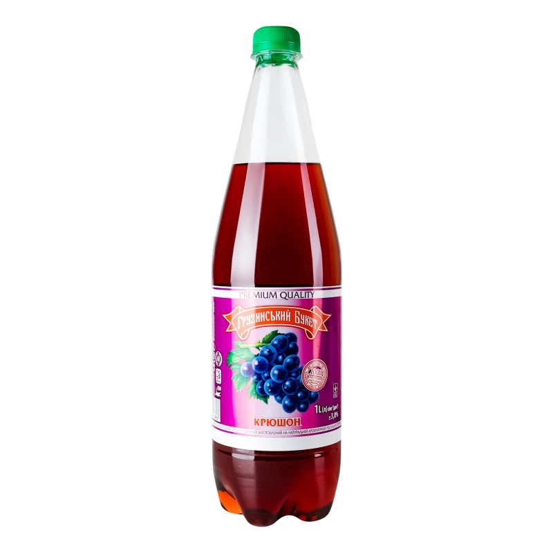 Напій газований Крюшон Грузинський Букет, 1л