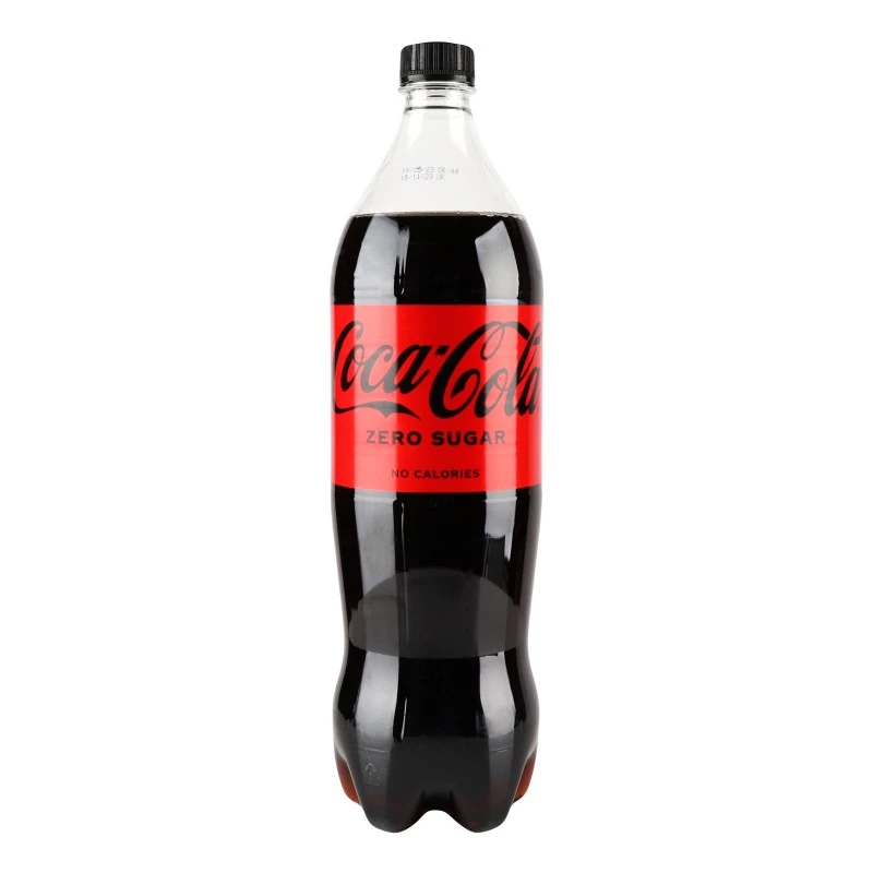 Напій газований Zero Coca-Cola, 1.25 л