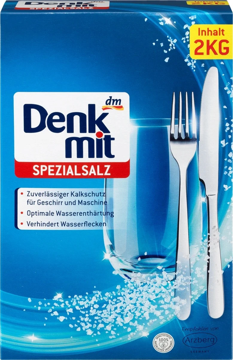 Сіль для посудомийної машини Denkmit, 2 кг