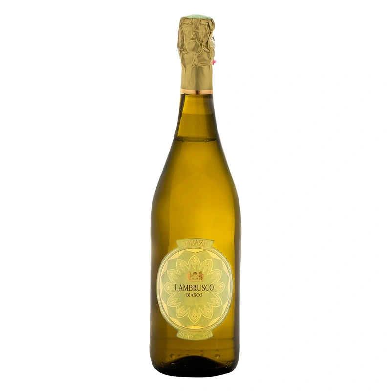 Вино ігристе біле напівсухе Lambrusco Bianco Abbazia, 0.75 л