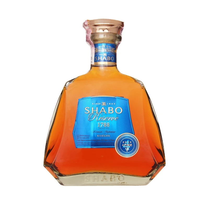 Коньяк 4 зірки 1788 Reserve Shabo, 0.5 л