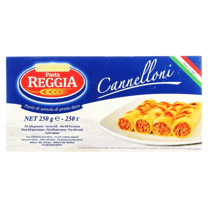 Макаронні вироби Pasta Cannelloni Reggia, 250 г
