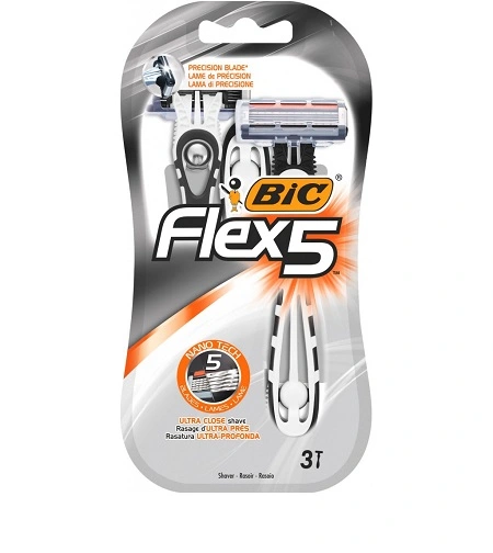 Бритва Flex 5 Bic, 3 шт