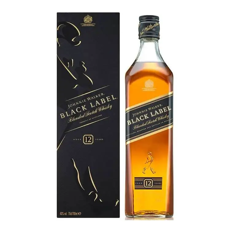Віскі Black label Johnnie Walker, 0.7 л