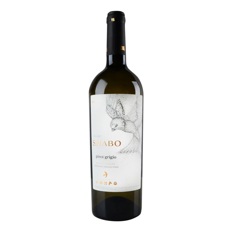 Вино біле сухе Pinot Grigio Shabo, 0.75 л