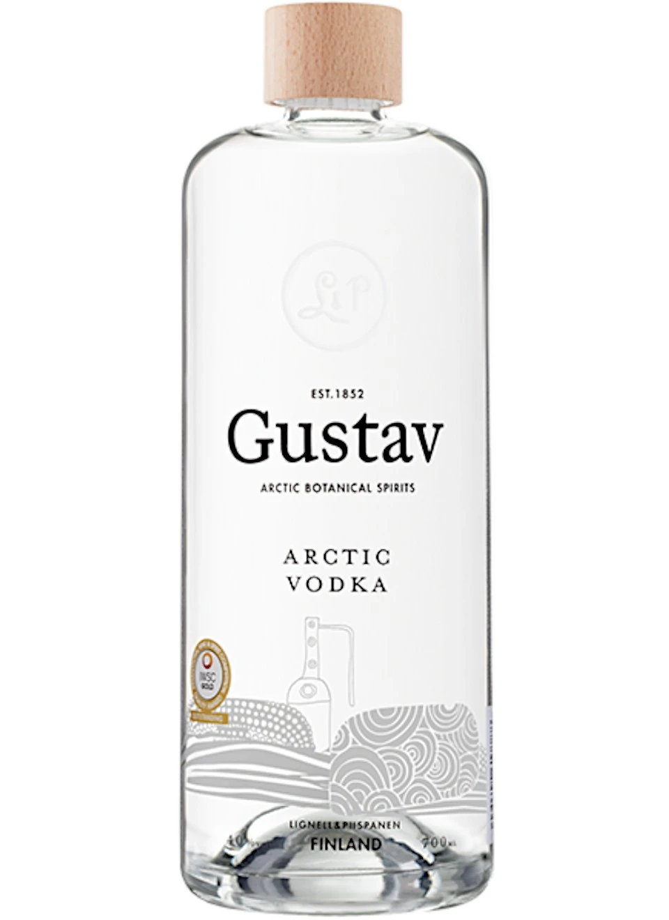 Горілка Gustav, 0.7 л