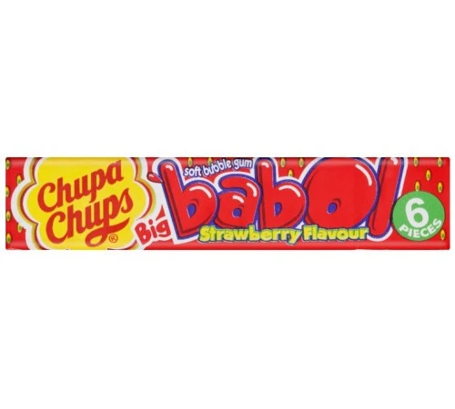 Гумка жувальна Strawberry Big Babol Chupa Chups, 27.6 г