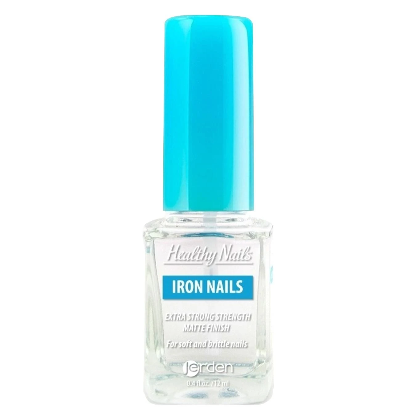 Матовий закріплювач нігтів Залізні нігті 172 Jerden Healthy Nails, 12мл