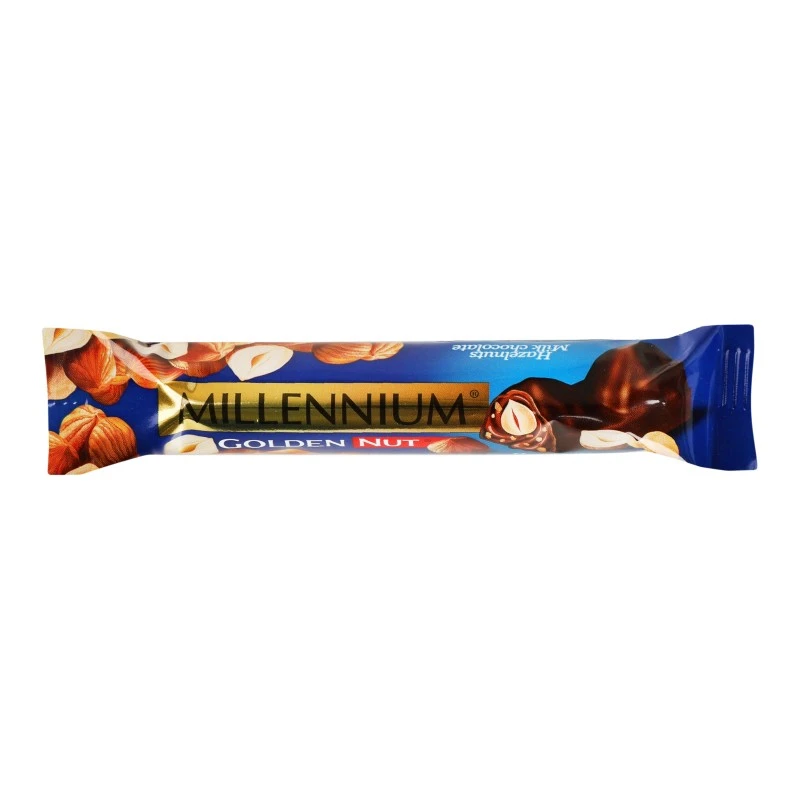 Шоколад молочний з лісовим горіхом Millennium, 40 г