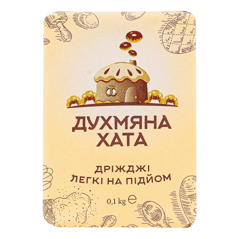 Дріжджі пресовані Духмяна хата, 100 г