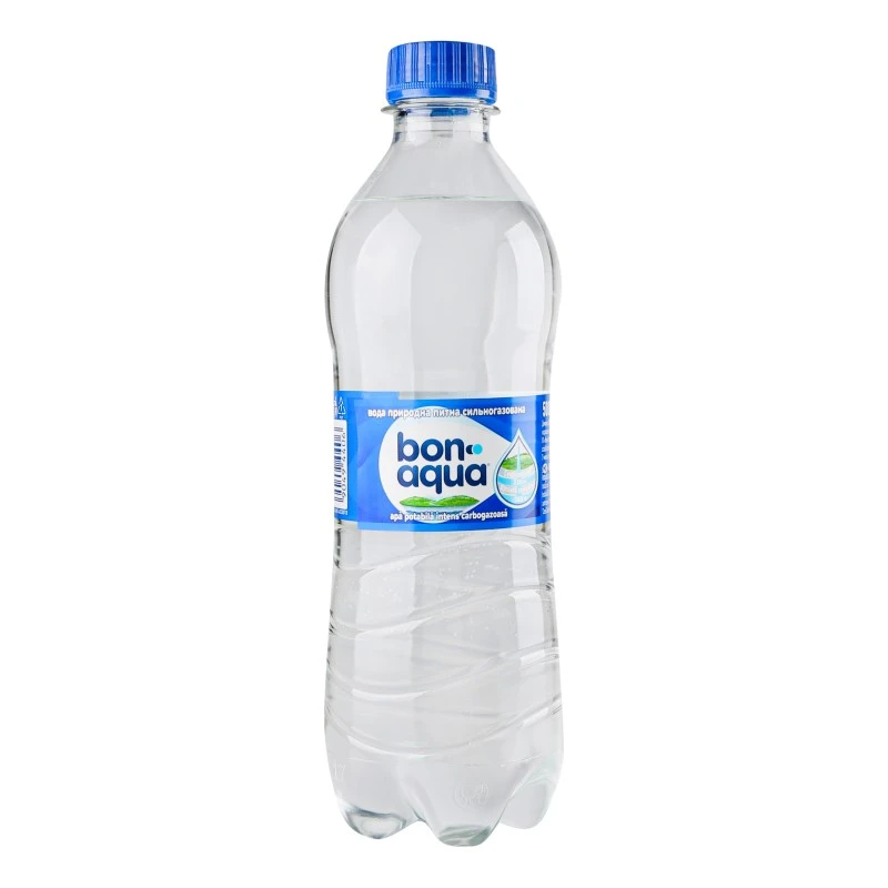 Вода газована BonAqua, 0.5 л