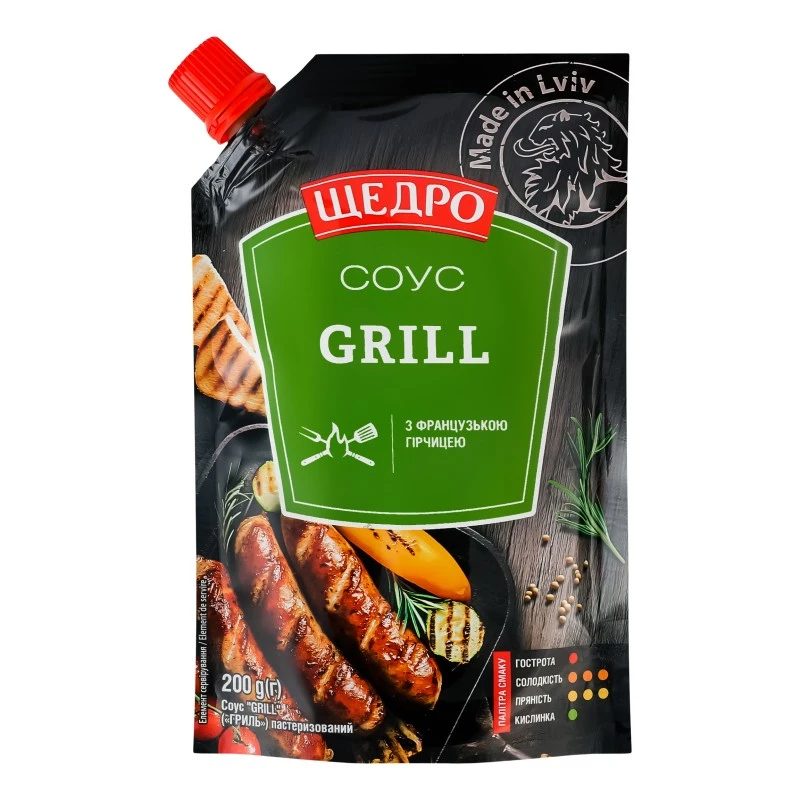 Соус Grill Щедро, 200 г
