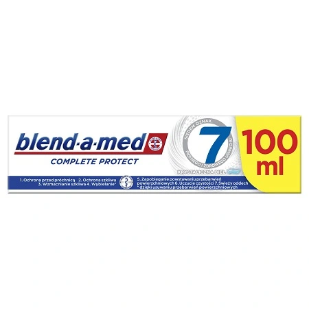 Зубна паста Анти-карієс Захист 7 Кришталева Білизна Blend-a-med, 100 мл