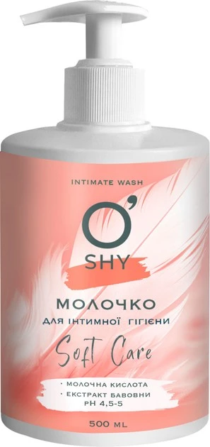 Молочко для інтимної гігієни Soft Care O&#039;Shy, 500 мл